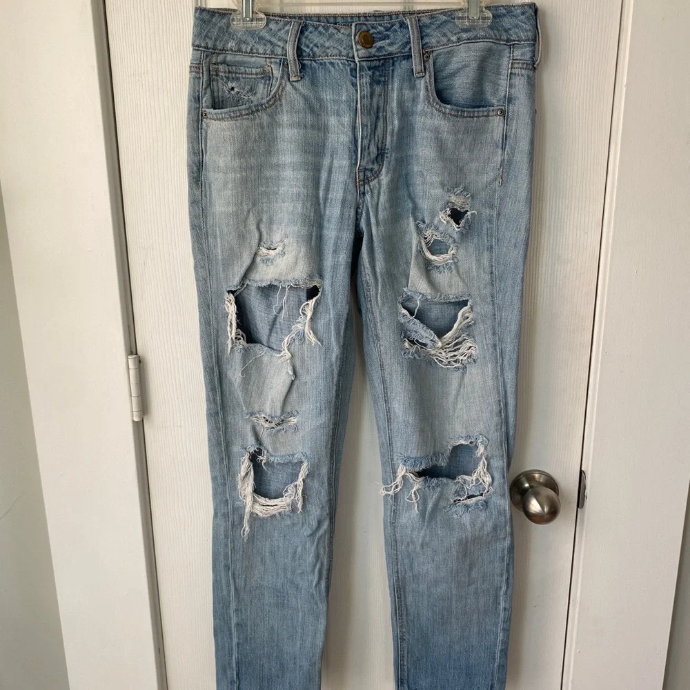 American Eagle Boyfriend Ripped Jeans - Picture 2 of 6